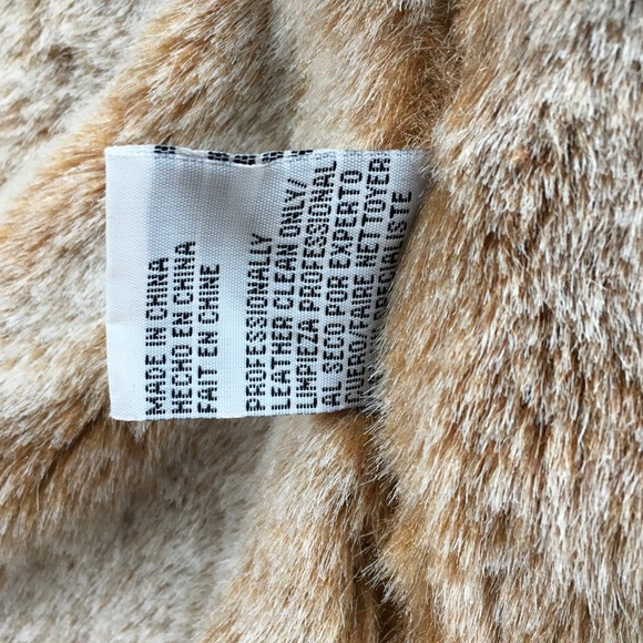 Women's Leather Jacket with Faux Fur Trim - Picture 8 of 9